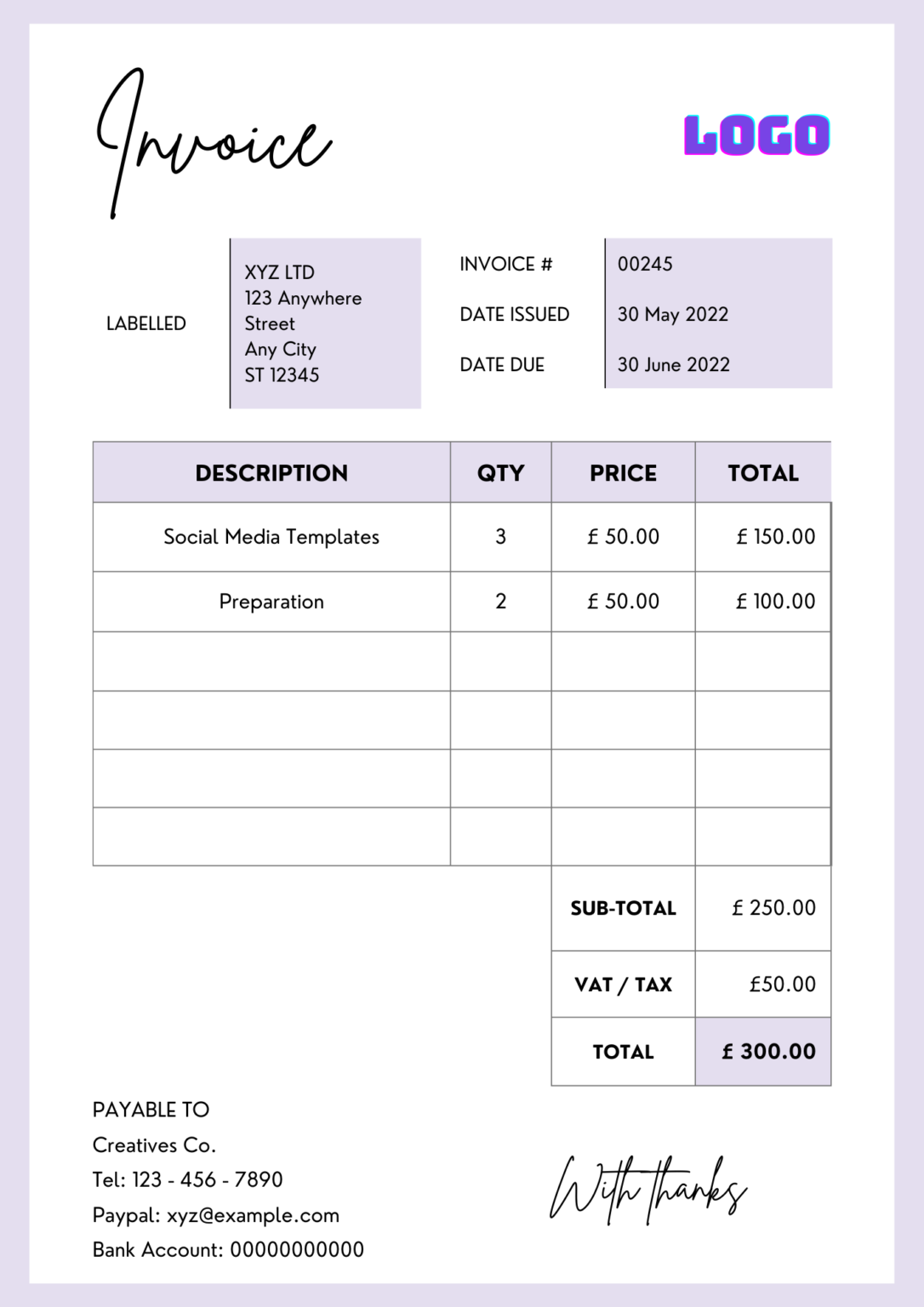 What Does Your Receipt Or Purchase VAT Invoice Need To Contain To Keep